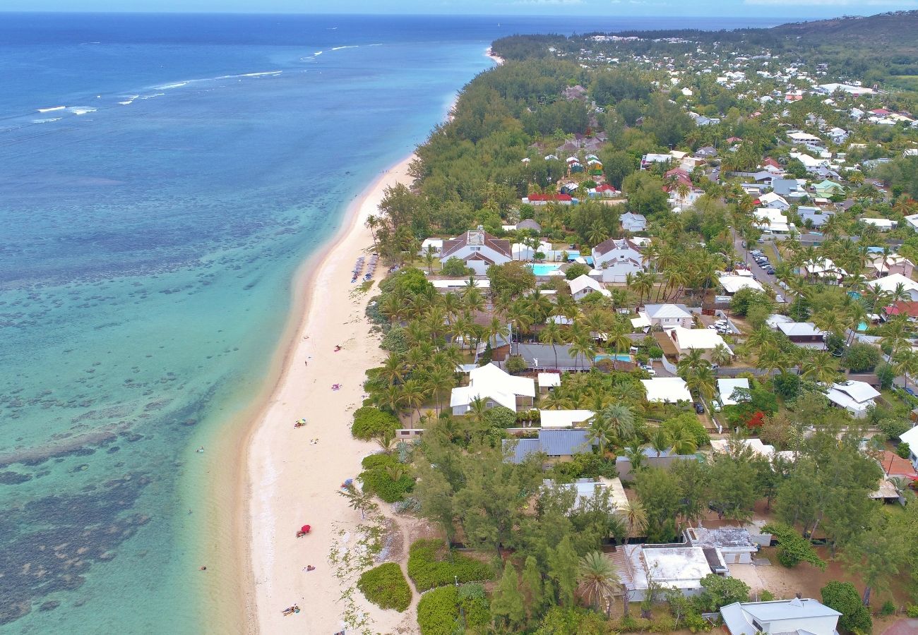 hébergement de vacances les pieds dans l'eau à la Réunion