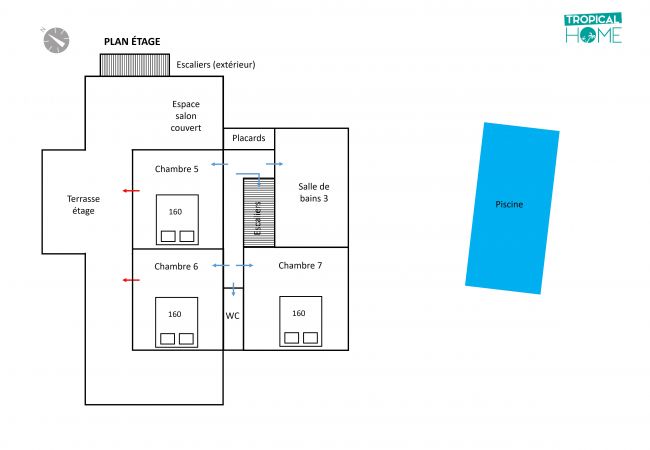Villa in Ermitage Les Bains - *VILLA ÉVASION* - 100 m from lagoon and beach Villa in Ermitage Les Bains - *VILLA ÉVASION* - 100 m from lagoon and beach