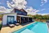 Villa in Saline les Bains - *VILLA VERT CÉLADON* - heated pool and ocean