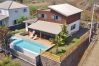 Villa in Saline les Bains - *VILLA VERT CÉLADON* - heated pool and ocean