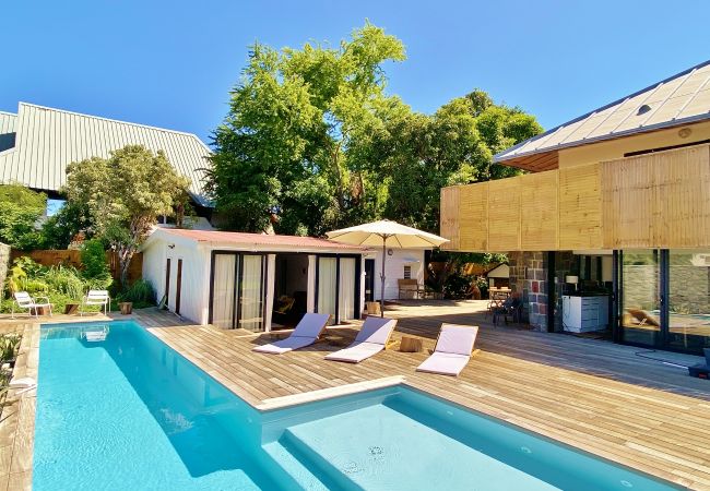 Villa in Boucan Canot - *VILLA WHITE WATERS* - beach pool jacuzzi Villa in Boucan Canot - *VILLA WHITE WATERS* - beach pool jacuzzi