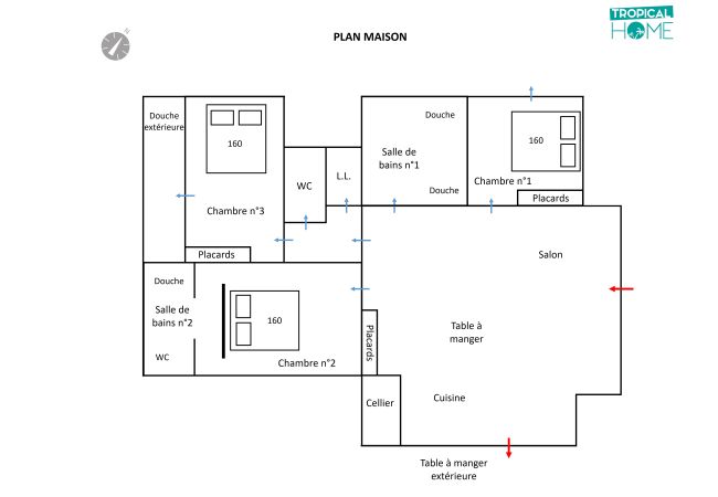 Villa in Boucan Canot - *VILLA WHITE WATERS* - beach pool jacuzzi Villa in Boucan Canot - *VILLA WHITE WATERS* - beach pool jacuzzi