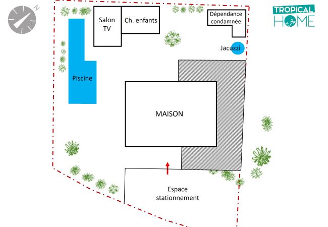 Villa in Boucan Canot - *VILLA WHITE WATERS* - beach pool jacuzzi Villa in Boucan Canot - *VILLA WHITE WATERS* - beach pool jacuzzi