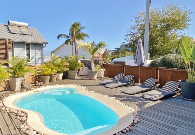 Doppelhaushälfte in Saline les Bains - *VILLA ÉTOILE DU LAGON* - close to lagoon Doppelhaushälfte in Saline les Bains - *VILLA ÉTOILE DU LAGON* - close to lagoon