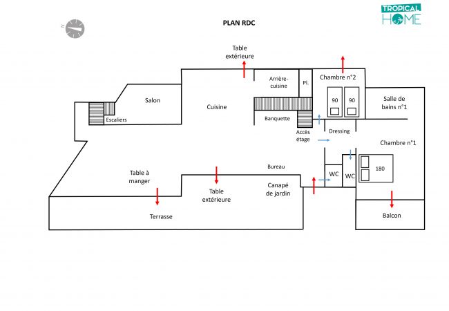 Villa in Saint-Gilles les Bains - *VILLA SUNSHINE* - pool ocean Villa in Saint-Gilles les Bains - *VILLA SUNSHINE* - pool ocean