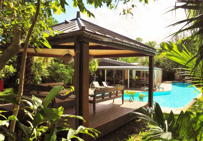 Villa in Ermitage Les Bains - *VILLA 66* - 50 m from the lagoon and the beach Villa in Ermitage Les Bains - *VILLA 66* - 50 m from the lagoon and the beach