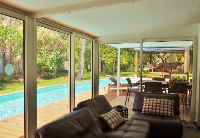 Villa in Ermitage Les Bains - *VILLA 66* - 50 m from the lagoon and the beach Villa in Ermitage Les Bains - *VILLA 66* - 50 m from the lagoon and the beach