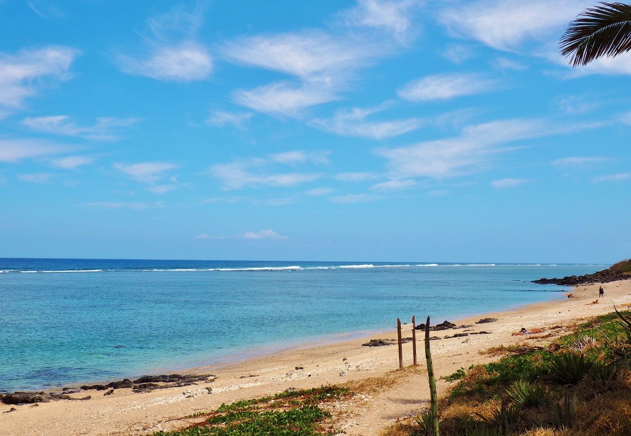 holiday rental accomodation in front of the beach of Saint gilles les bains in reunion island