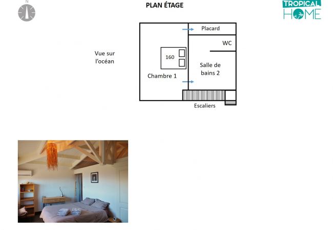 Villa in Saint-Leu - *VILLA RÊVE D'AZUR* - pool and ocean view Villa in Saint-Leu - *VILLA RÊVE D'AZUR* - pool and ocean view