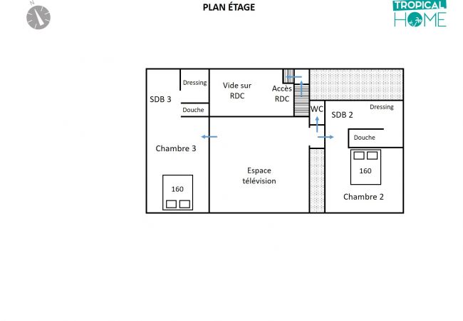 Villa in Saint-Gilles les Bains - *VILLA BLUE WAVES* - heated pool jacuzzi Villa in Saint-Gilles les Bains - *VILLA BLUE WAVES* - heated pool jacuzzi