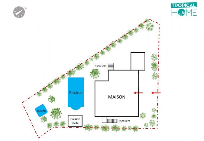 Villa in Saint-Gilles les Bains - *VILLA BLUE WAVES* - heated pool jacuzzi Villa in Saint-Gilles les Bains - *VILLA BLUE WAVES* - heated pool jacuzzi