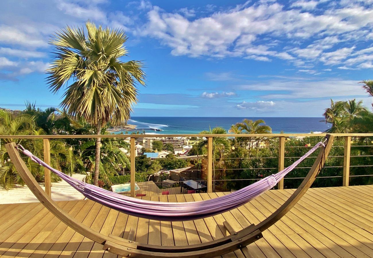 Villa Blue Waves and its terrace