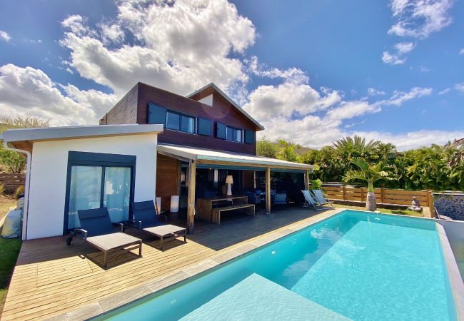 Villa in Saline les Bains - *VILLA VERT CÉLADON* - heated pool and ocean Villa in Saline les Bains - *VILLA VERT CÉLADON* - heated pool and ocean