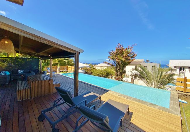 Villa in Saline les Bains - *VILLA VERT CÉLADON* - heated pool and ocean Villa in Saline les Bains - *VILLA VERT CÉLADON* - heated pool and ocean