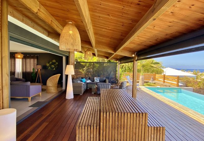 Villa in Saline les Bains - *VILLA VERT CÉLADON* - heated pool and ocean Villa in Saline les Bains - *VILLA VERT CÉLADON* - heated pool and ocean