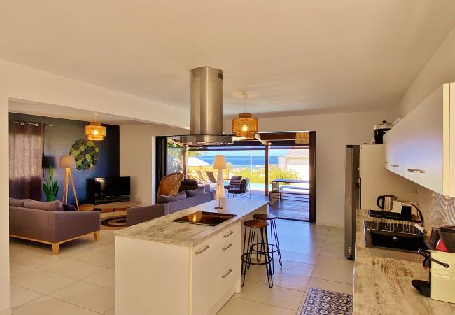 Villa in Saline les Bains - *VILLA VERT CÉLADON* - heated pool and ocean Villa in Saline les Bains - *VILLA VERT CÉLADON* - heated pool and ocean