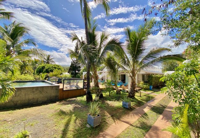 Villa in Ermitage Les Bains - *VILLA OHANA* - pool and lagoon Villa in Ermitage Les Bains - *VILLA OHANA* - pool and lagoon