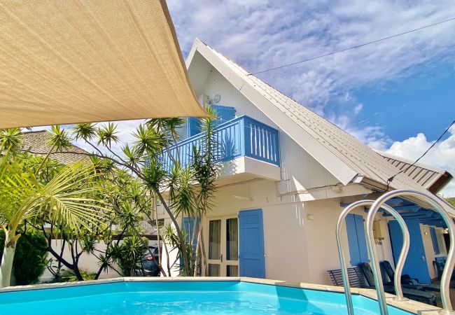 Villa/Dettached house in Saline les Bains - *VILLA MAHANA* - pool and lagoon