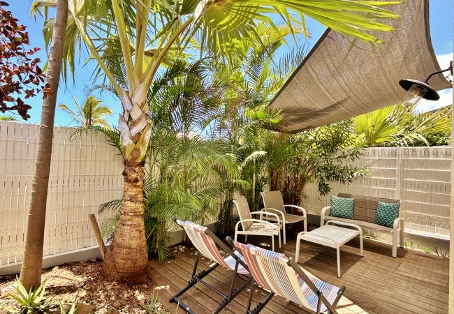 Terraced House in Saline les Bains - *VILLA REFLET D'ÉTÉ* - close to the lagoon Terraced House in Saline les Bains - *VILLA REFLET D'ÉTÉ* - close to the lagoon