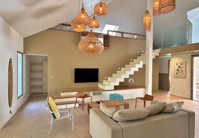 Villa in Ermitage Les Bains - *VILLA DES SONGES* - heated pool and lagoon Villa in Ermitage Les Bains - *VILLA DES SONGES* - heated pool and lagoon