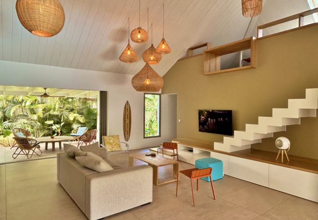 Villa in Ermitage Les Bains - *VILLA DES SONGES* - heated pool and lagoon Villa in Ermitage Les Bains - *VILLA DES SONGES* - heated pool and lagoon