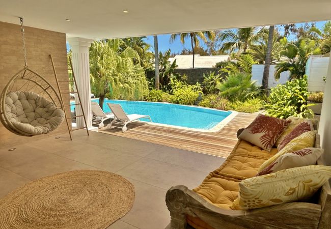 Villa in Ermitage Les Bains - *VILLA DES SONGES* - heated pool and lagoon Villa in Ermitage Les Bains - *VILLA DES SONGES* - heated pool and lagoon