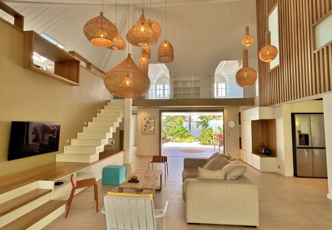 Villa in Ermitage Les Bains - *VILLA DES SONGES* - heated pool and lagoon Villa in Ermitage Les Bains - *VILLA DES SONGES* - heated pool and lagoon