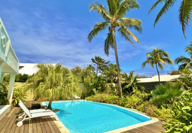 Villa in Ermitage Les Bains - *VILLA DES SONGES* - heated pool and lagoon Villa in Ermitage Les Bains - *VILLA DES SONGES* - heated pool and lagoon