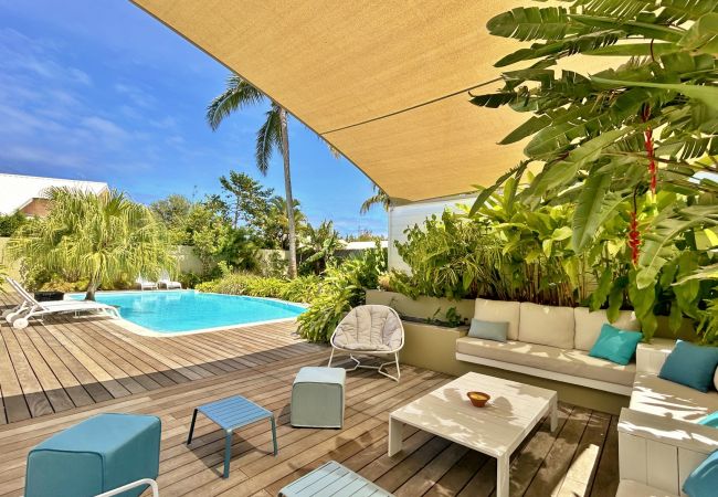 Villa in Ermitage Les Bains - *VILLA DES SONGES* - heated pool and lagoon Villa in Ermitage Les Bains - *VILLA DES SONGES* - heated pool and lagoon