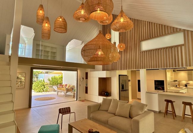 Villa in Ermitage Les Bains - *VILLA DES SONGES* - heated pool and lagoon Villa in Ermitage Les Bains - *VILLA DES SONGES* - heated pool and lagoon