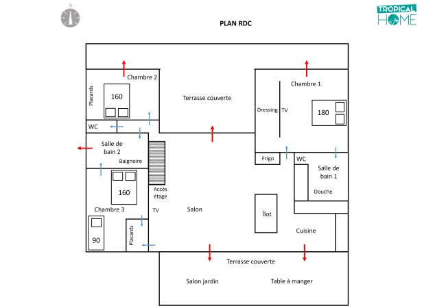 Villa in Ermitage Les Bains - *VILLA DES SONGES* - heated pool and lagoon Villa in Ermitage Les Bains - *VILLA DES SONGES* - heated pool and lagoon
