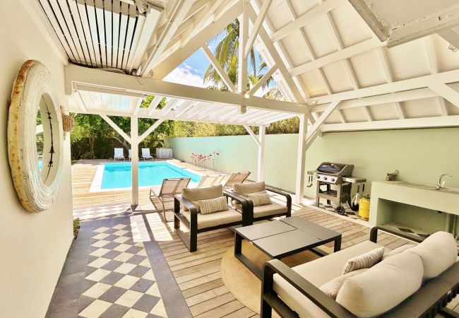 Villa in Saline les Bains - *VILLA FLEUR DE LUNE* - heated pool and lagoon Villa in Saline les Bains - *VILLA FLEUR DE LUNE* - heated pool and lagoon