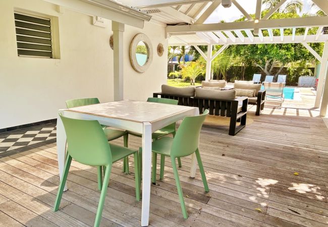 Villa in Saline les Bains - *VILLA FLEUR DE LUNE* - heated pool and lagoon Villa in Saline les Bains - *VILLA FLEUR DE LUNE* - heated pool and lagoon