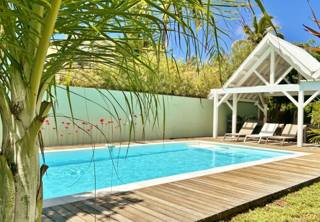 Villa in Saline les Bains - *VILLA FLEUR DE LUNE* - heated pool and lagoon Villa in Saline les Bains - *VILLA FLEUR DE LUNE* - heated pool and lagoon