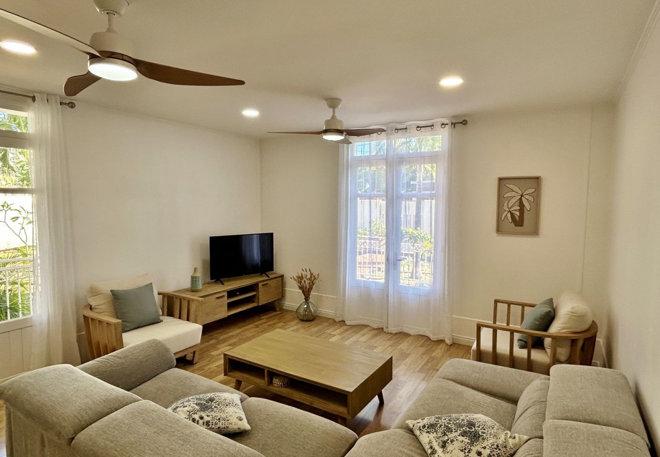 Living room – holiday home Villa Sous les Palmes