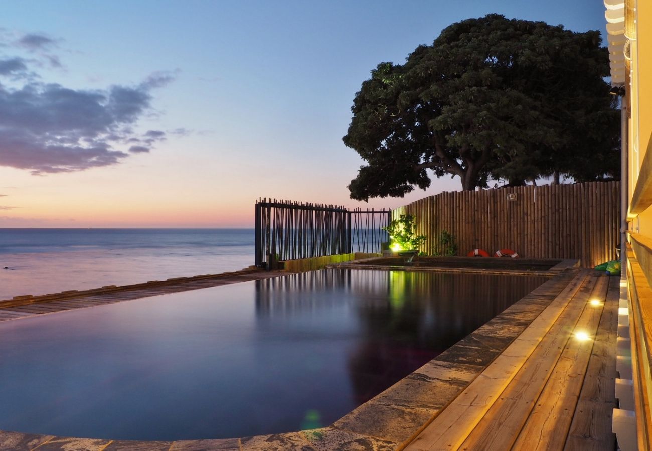 Maison de vacances tropical home avec accès direct à la plage
