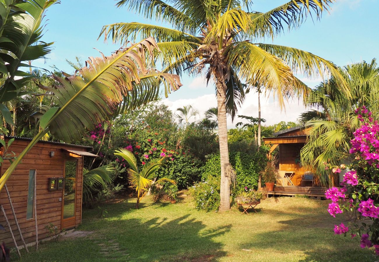 hébergement de vacances à la réunion avec grand jardin