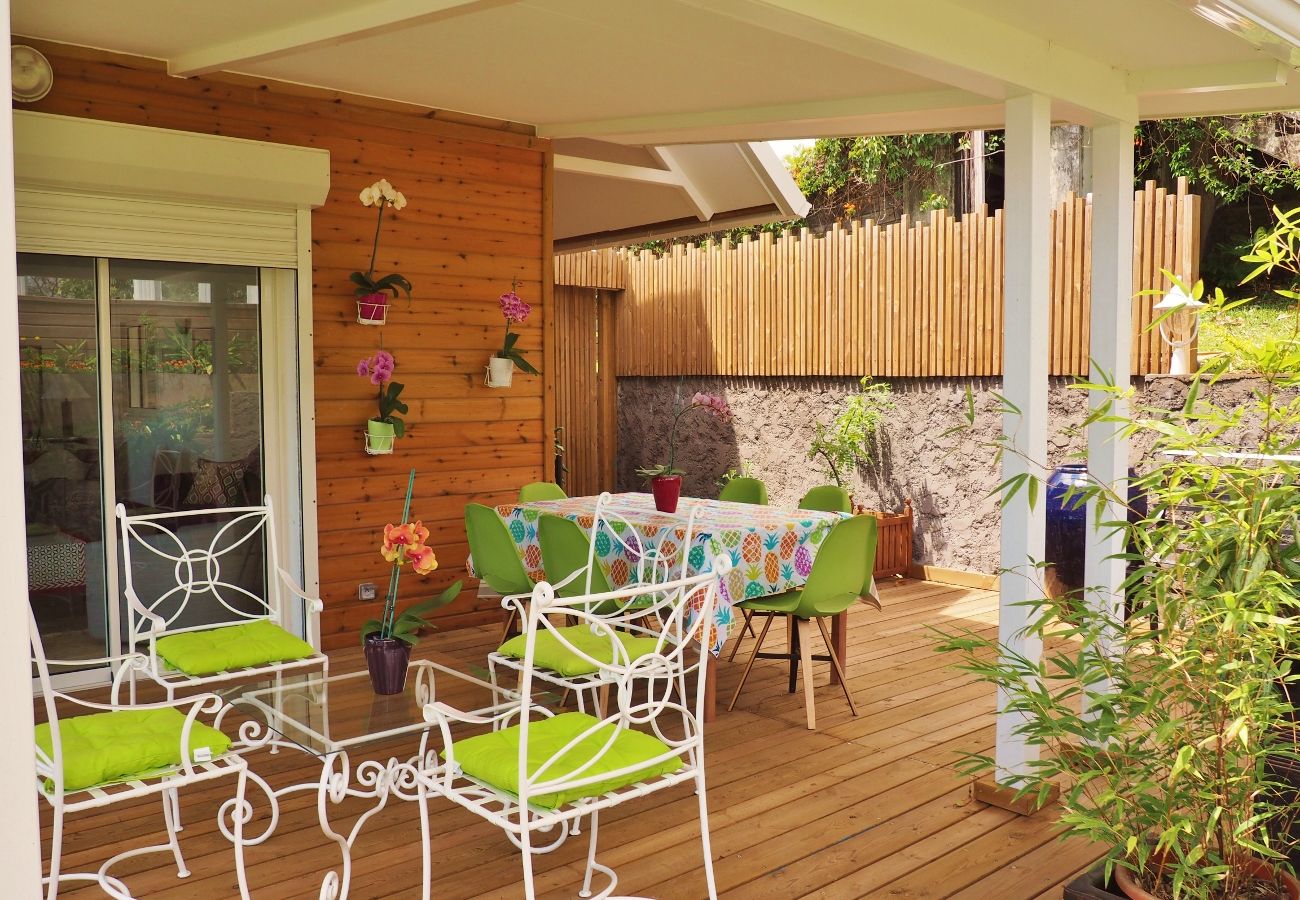 Séjour à la Réunion dans une villa avec terrasse