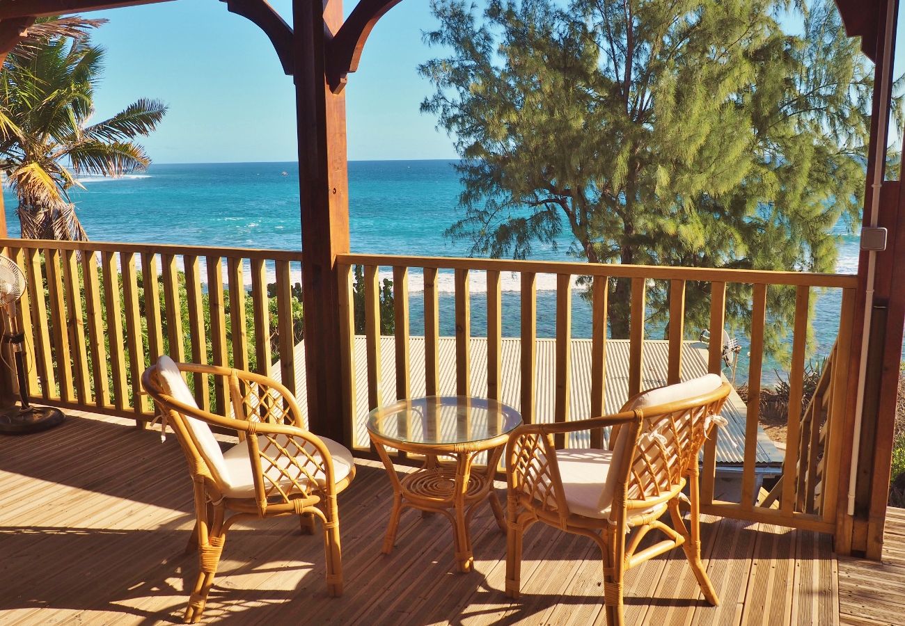 Magnifique maison de vacances avec vue mer à la réunion