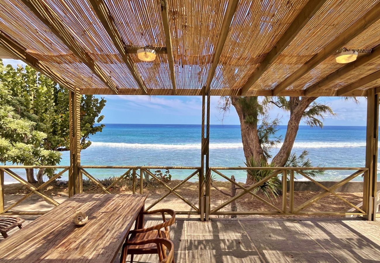 Maison de vacances à la Réunion face à la mer