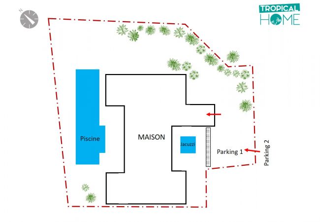 Villa à Saint-Gilles les Bains - *VILLA BEL HORIZON* - piscine chauffée jacuzzi Villa à Saint-Gilles les Bains - *VILLA BEL HORIZON* - piscine chauffée jacuzzi