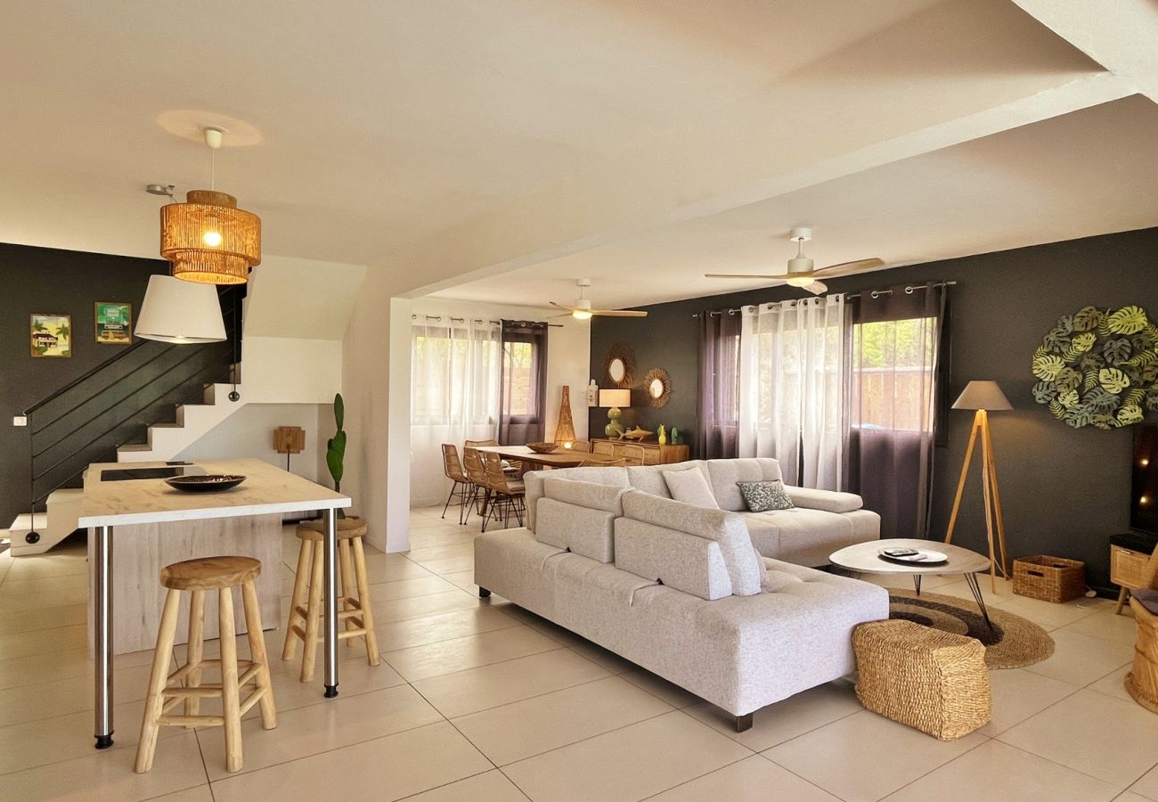 Location saisonnière avec grand espace de vie