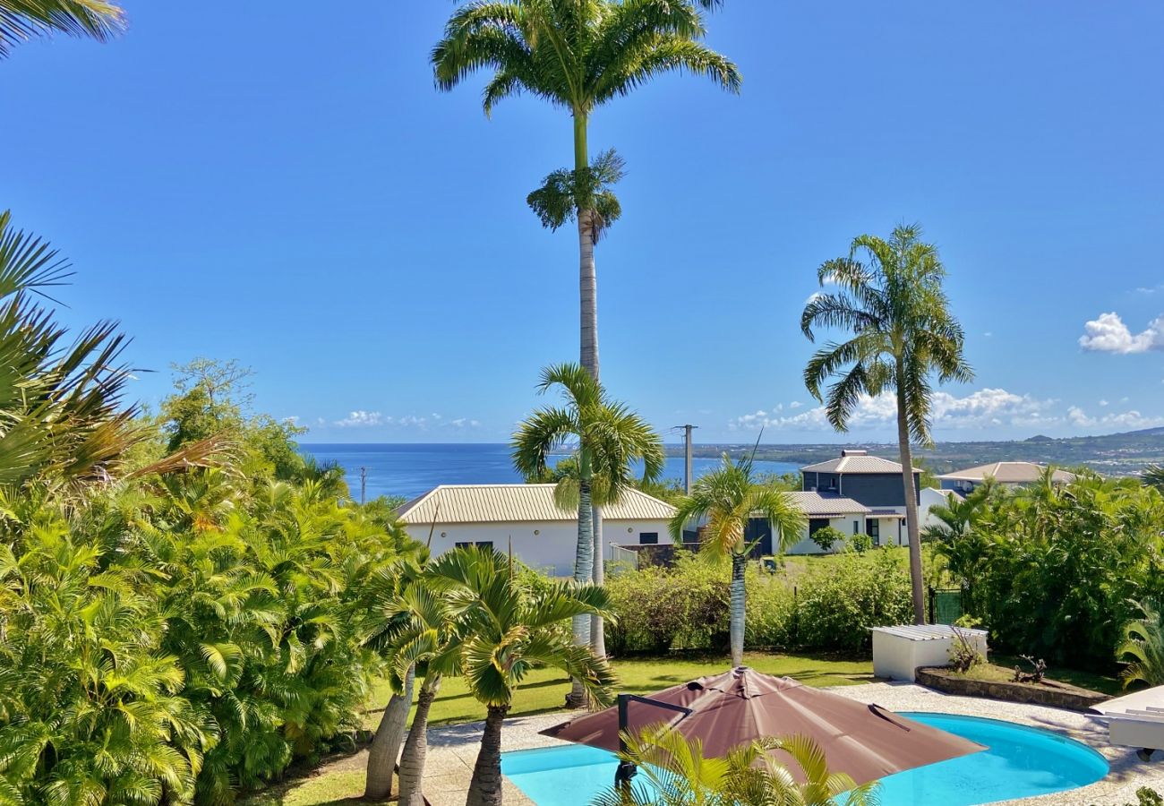 Vue océan depuis l'étage de la villa Perle des îles