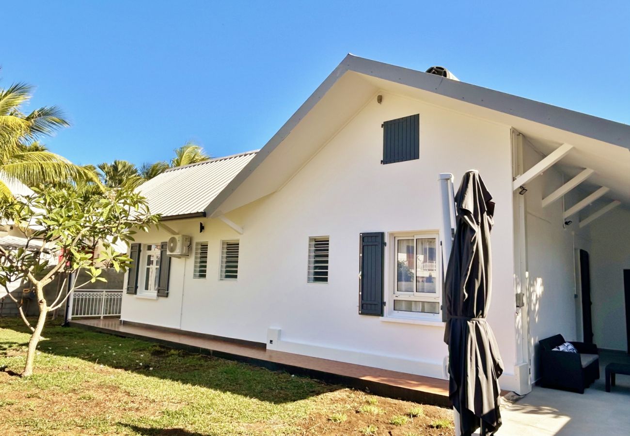 Façade arrière de la maison de vacances