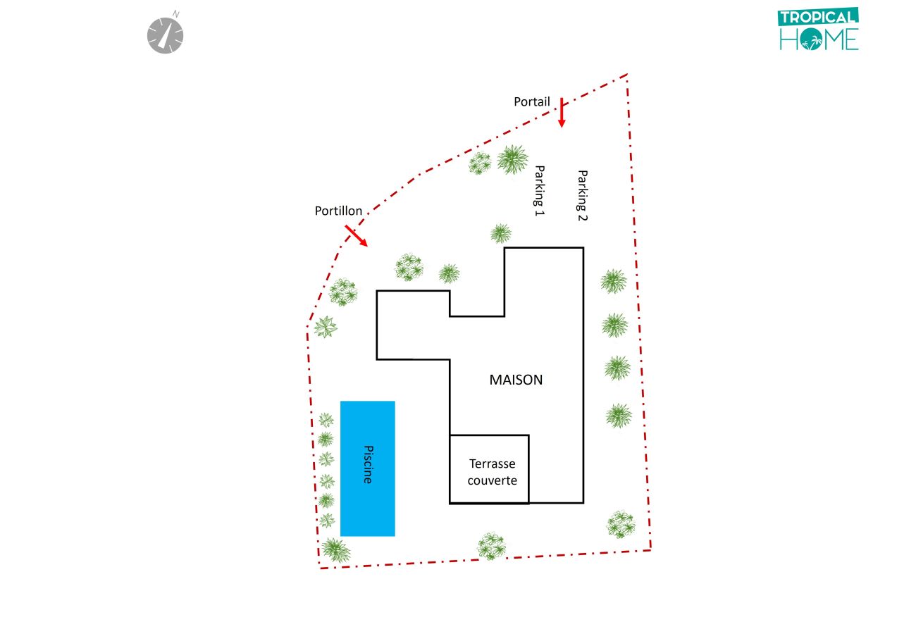 Villa à Saint-Gilles les Bains - *VILLA RAVENALE* - Océan à 150 m