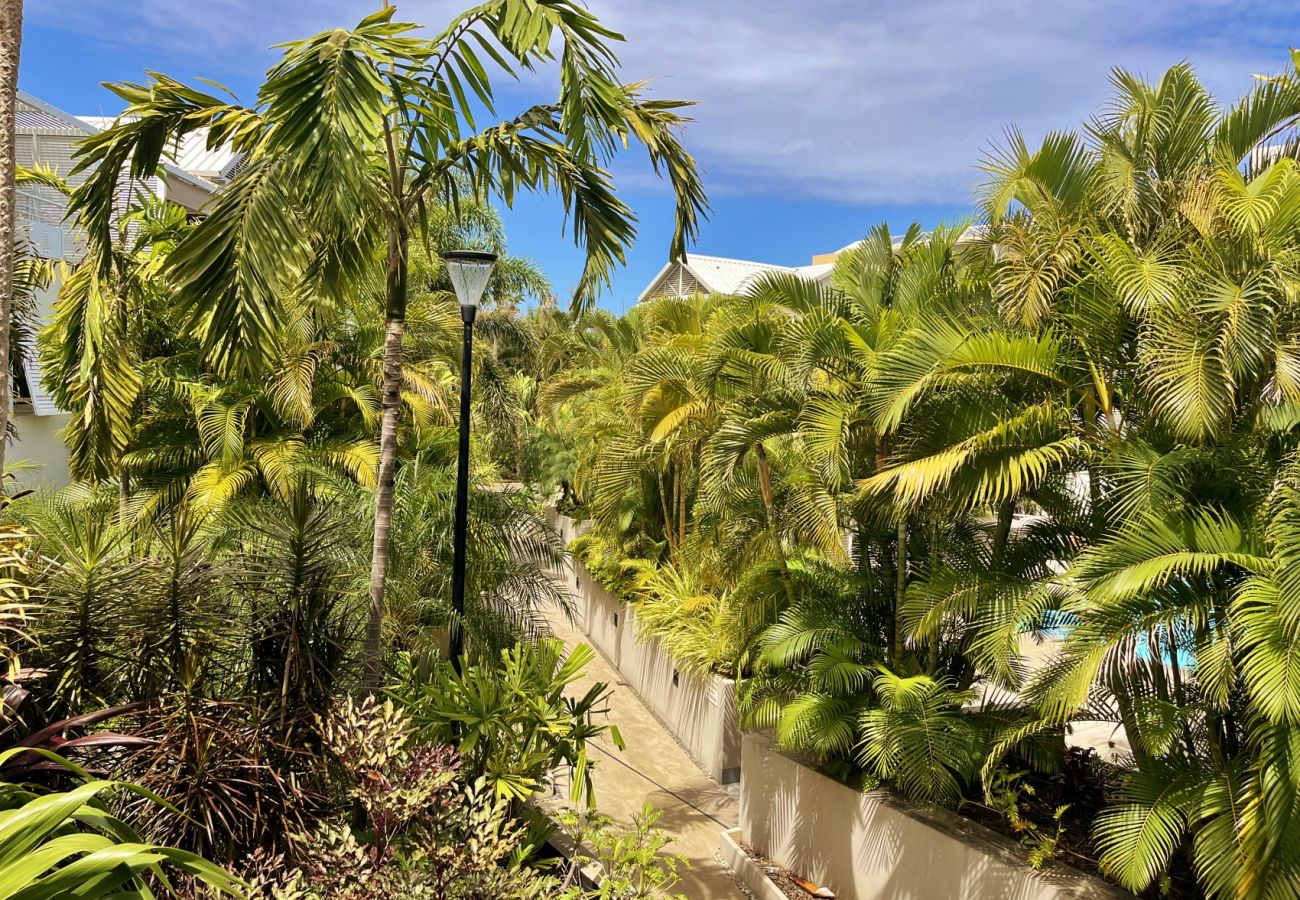 Vue depuis terrasse appartement vacances Réunion